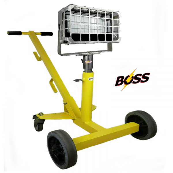 100 Watt Vapor Proof LED Floodlight Cart Mount