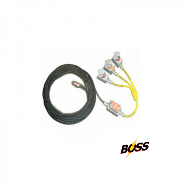 120 Volt Explosion Proof Power Cords 3 x 20A GFI System