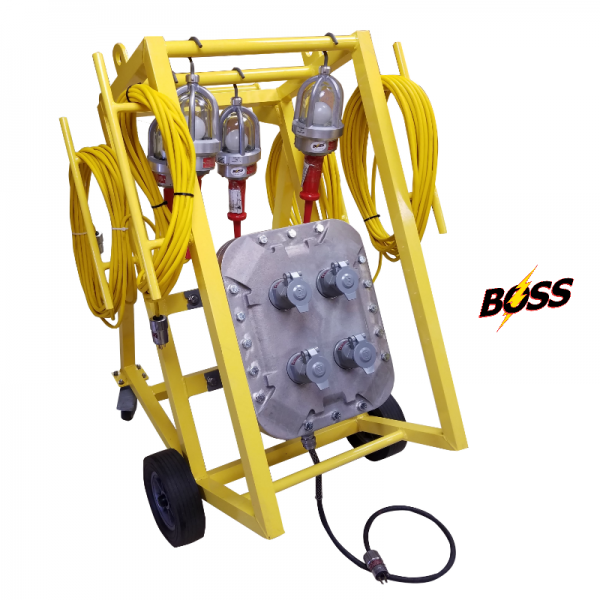 12 Volt Explosion Proof Transformer - 4 LED Hand Lamp System