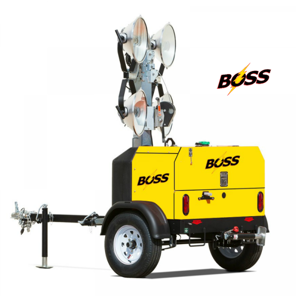 24 Foot Metal Halide Trailer Mounted Light Tower - Image 3