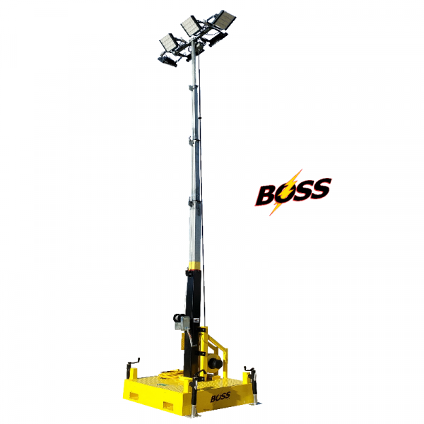 30 Foot Skid Mounted LED Light Tower - Image 2