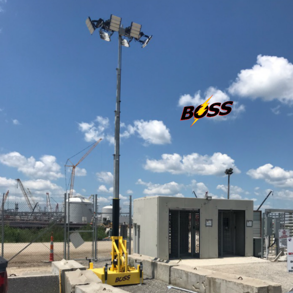 30 Foot Skid Mounted LED Light Tower - Image 3