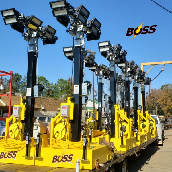 30 Foot Skid Mounted LED Light Tower - Image 4
