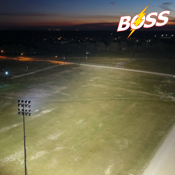 80 Foot Trailer Mounted Stadium Light Tower - Image 2